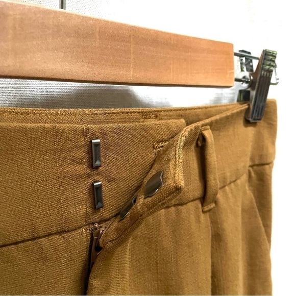Oak + Fort High Rise Mustard Pants Size 4 - Picture 10 of 15